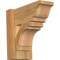 Ekena Millwork Merced Traditional Rough Sawn Outlooker, Western Red Cedar, 6"W x 12"D x 12"H OUT06X12X12MRC01RWR - alternate 1